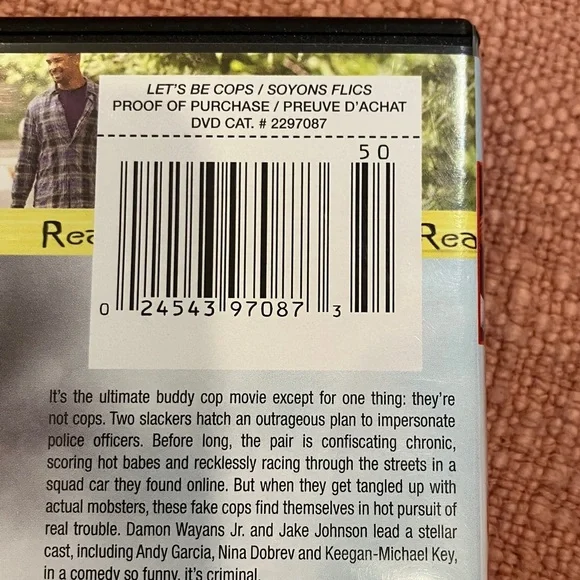 Let's Be Cops DVD - Picture 2 of 10